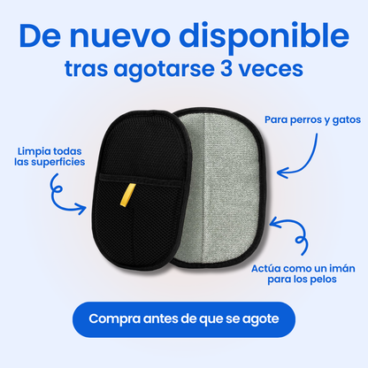 Guante Cirezo™ – Elimina el pelo de tu mascota en segundos
